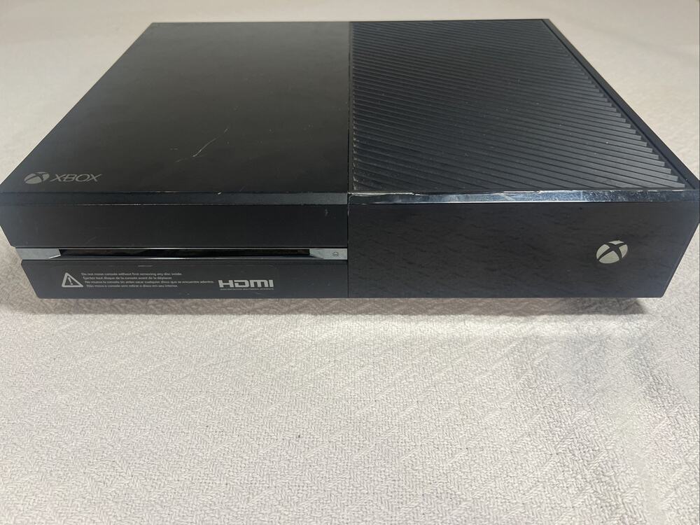 Microsoft Xbox One Black Console Model 1540 Console Only For Parts UNTESTED